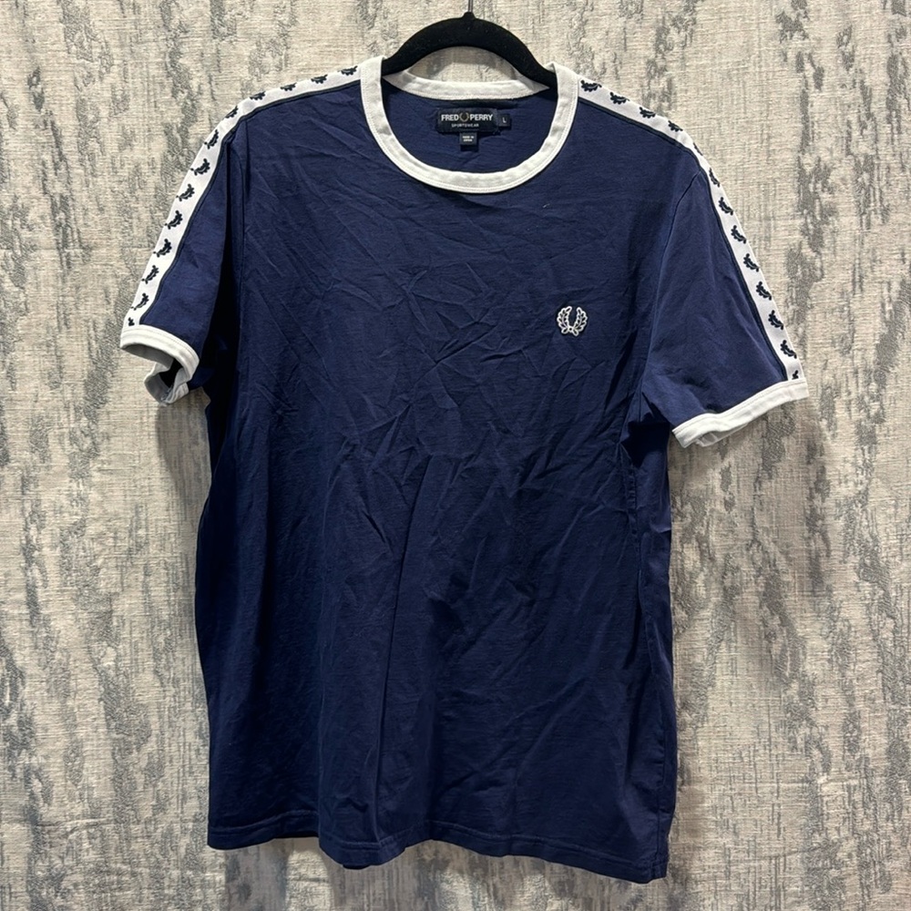 Frey Perry Taped Ringer Tee